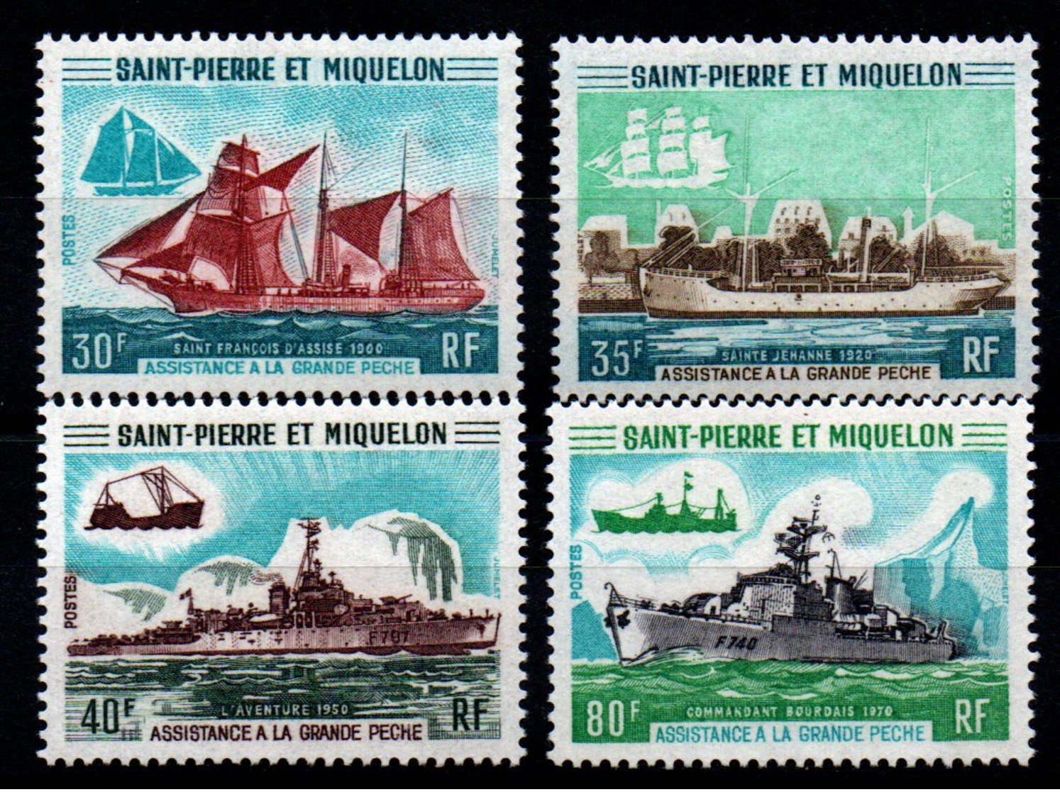 S.P.M. - YT N° 410 à 413 - Neufs ** - MNH - Cote: 235,00 € - Neufs