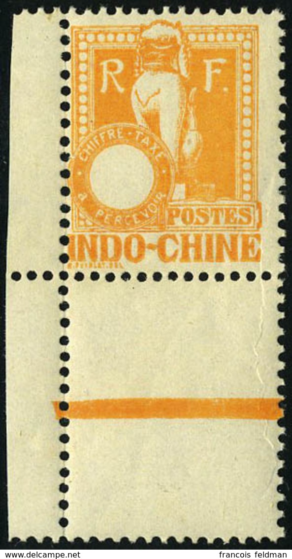 Neuf Sans Charnière N° 36b, 4c Orange Sans Indication De Valeur Cdf, Superbe, RR - Autres & Non Classés