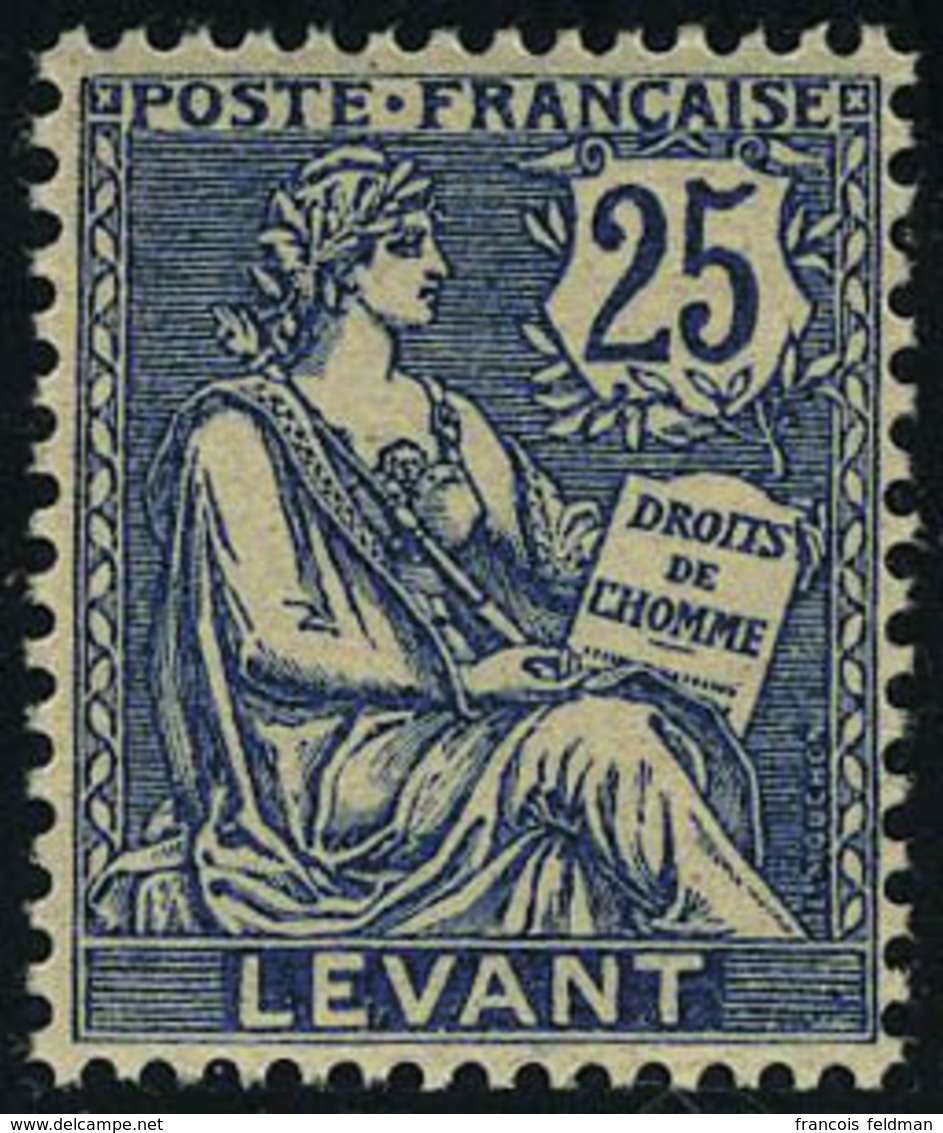 Neuf Sans Charnière N° 24, 25c Bleu TB - Autres & Non Classés