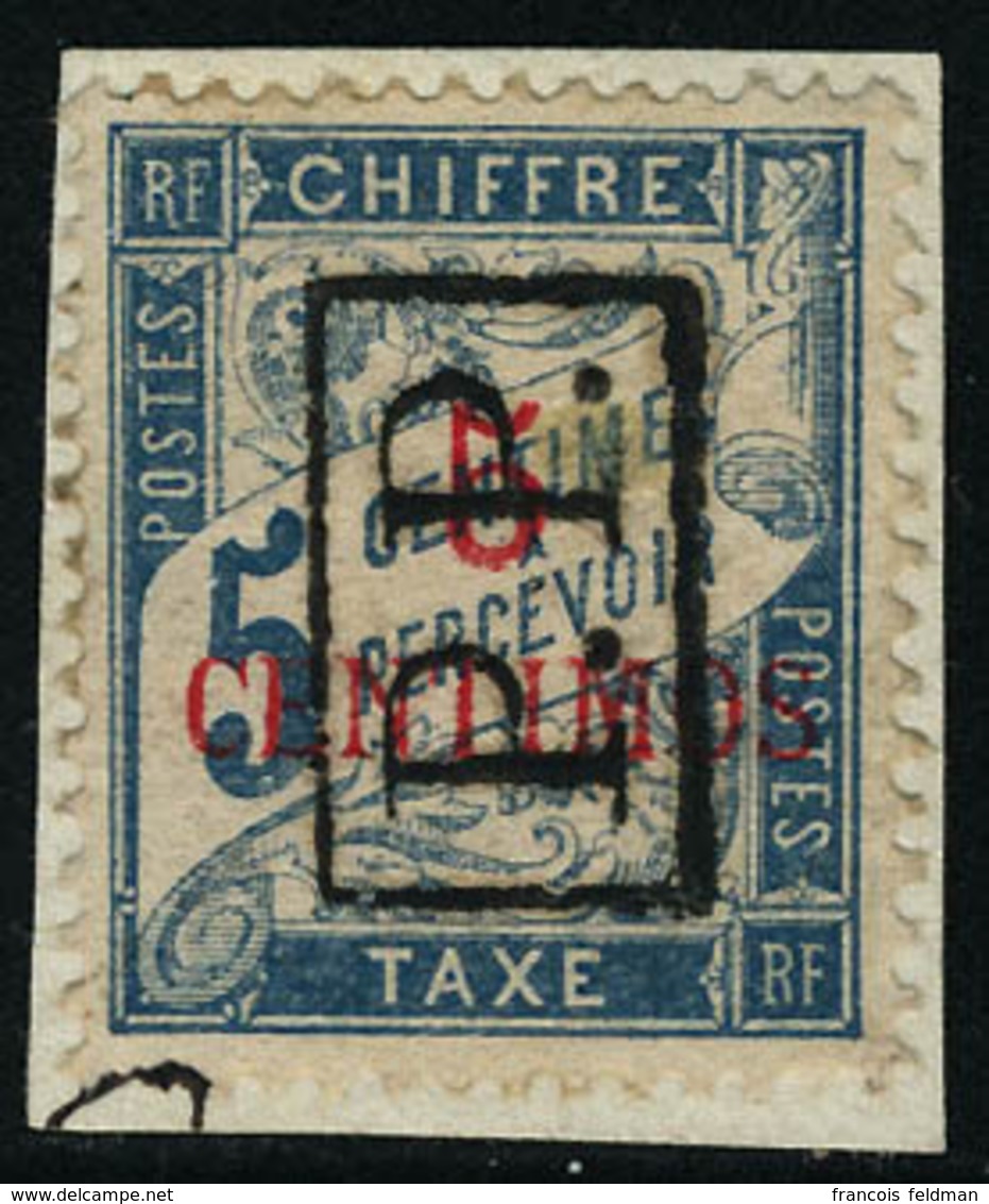 Fragment N° 18. 5c /5c Bleu, PP Sur Fragment. T.B. - Andere & Zonder Classificatie