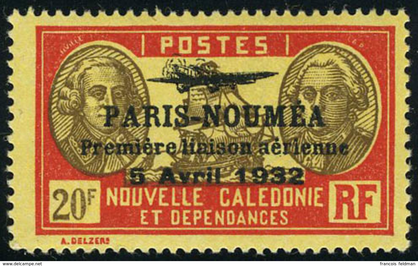 Neuf Avec Charnière N° 3/28, La Série Paris-Nouméa, TB - Autres & Non Classés