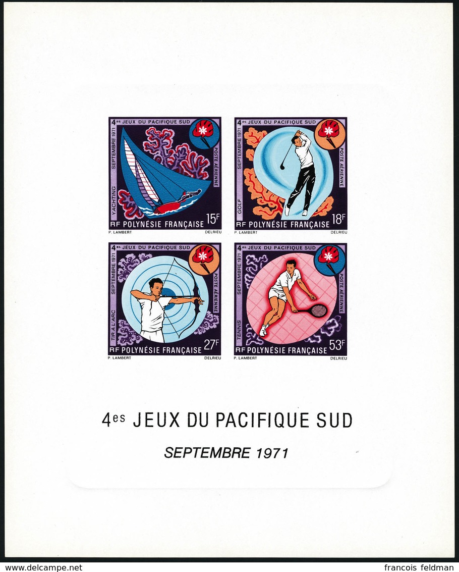 N°2. 4ème Jeux Du Pacifique Sud. Epreuve De Luxe. T.B. Maury - Otros & Sin Clasificación