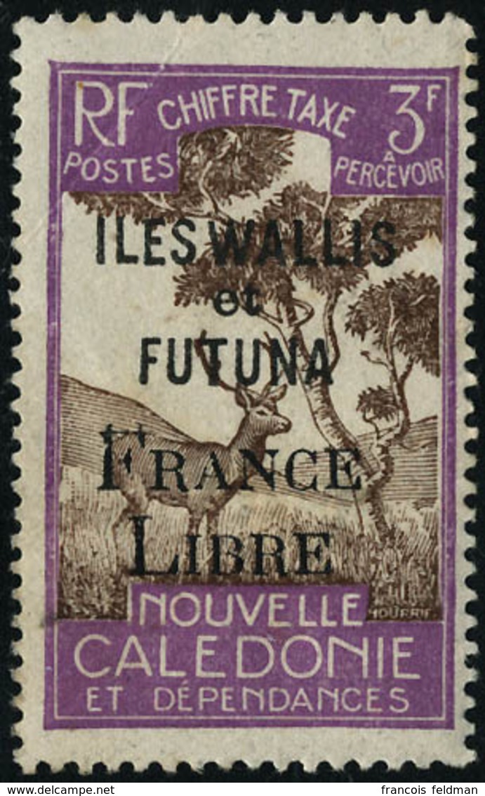 Neuf Avec Charnière N° 24/36. La Série France Libre, Forte Charnière, Qq Valeurs Rousseurs. - Autres & Non Classés