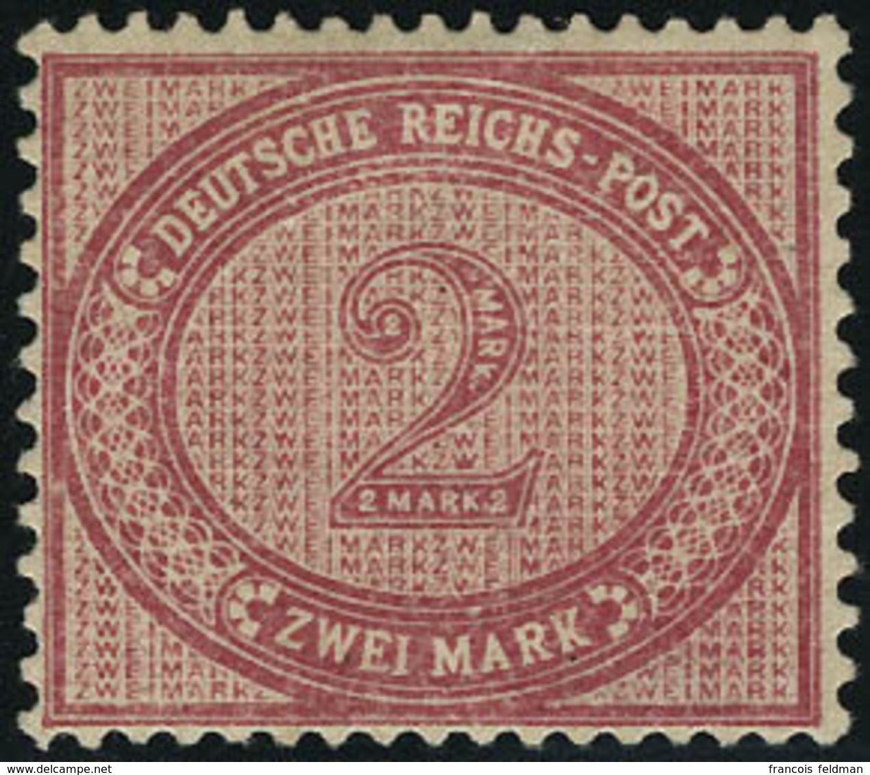 Neuf Avec Charnière N°43. 2m Trubosalila (Michel 37c). Légère Froissure Sinon T.B. Certificat Wiegand. - Autres & Non Classés