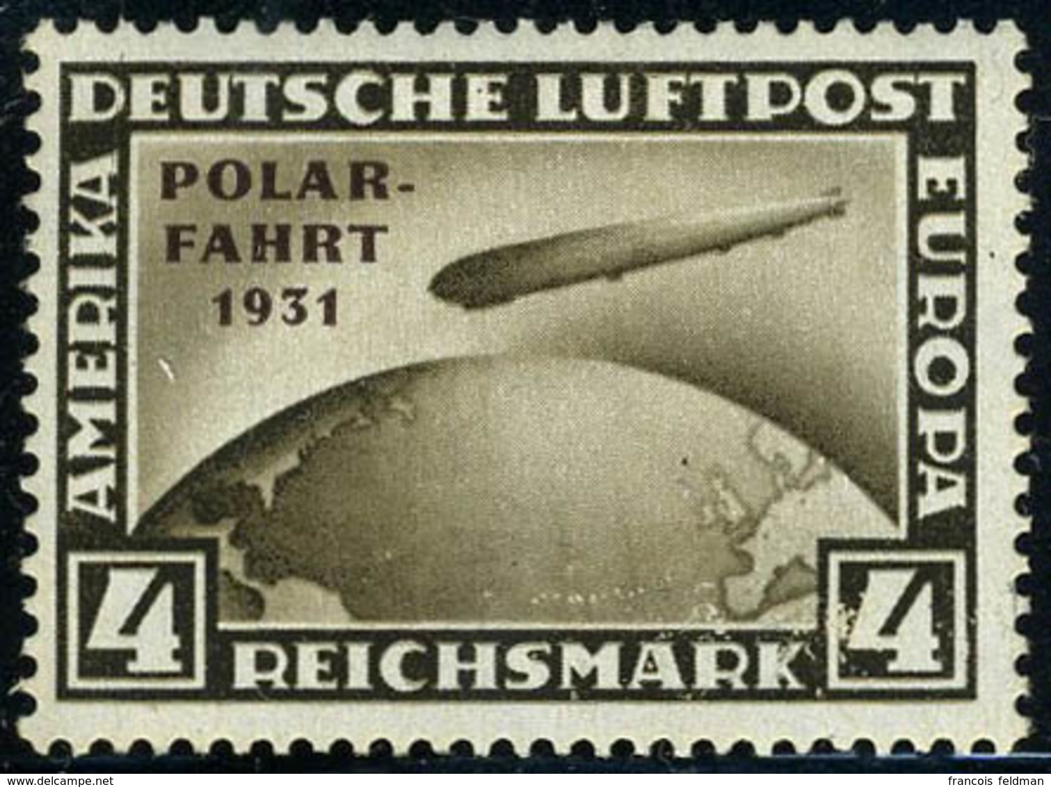 Neuf Avec Charnière N° 40/42, La Serie Polar Fahrt 1931, TB - Sonstige & Ohne Zuordnung