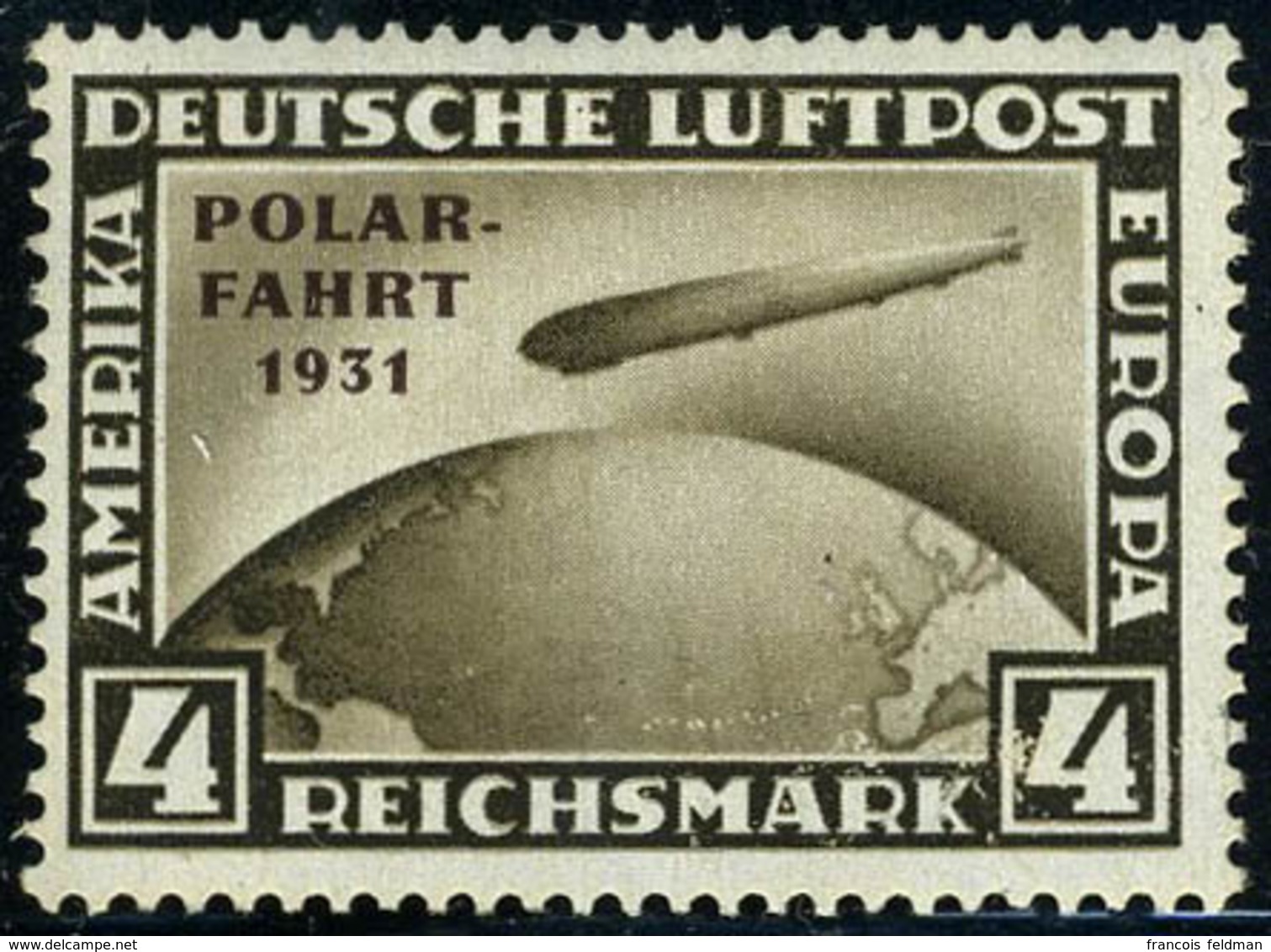 Neuf Avec Charnière N° 40/42, La Serie Polar Fahrt 1931, TB - Autres & Non Classés