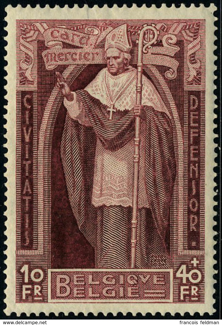 Neuf Sans Charnière N° 342/350, La Série Cardinal Mercier, T.B. - Otros & Sin Clasificación