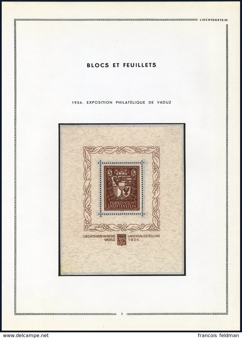 Neuf Avec Charnière Collection Complète Du N° 1 à L'année 1982 Inclus PA, BF (dont BF 1), Taxe, Service, CL, Sans Un Alb - Autres & Non Classés