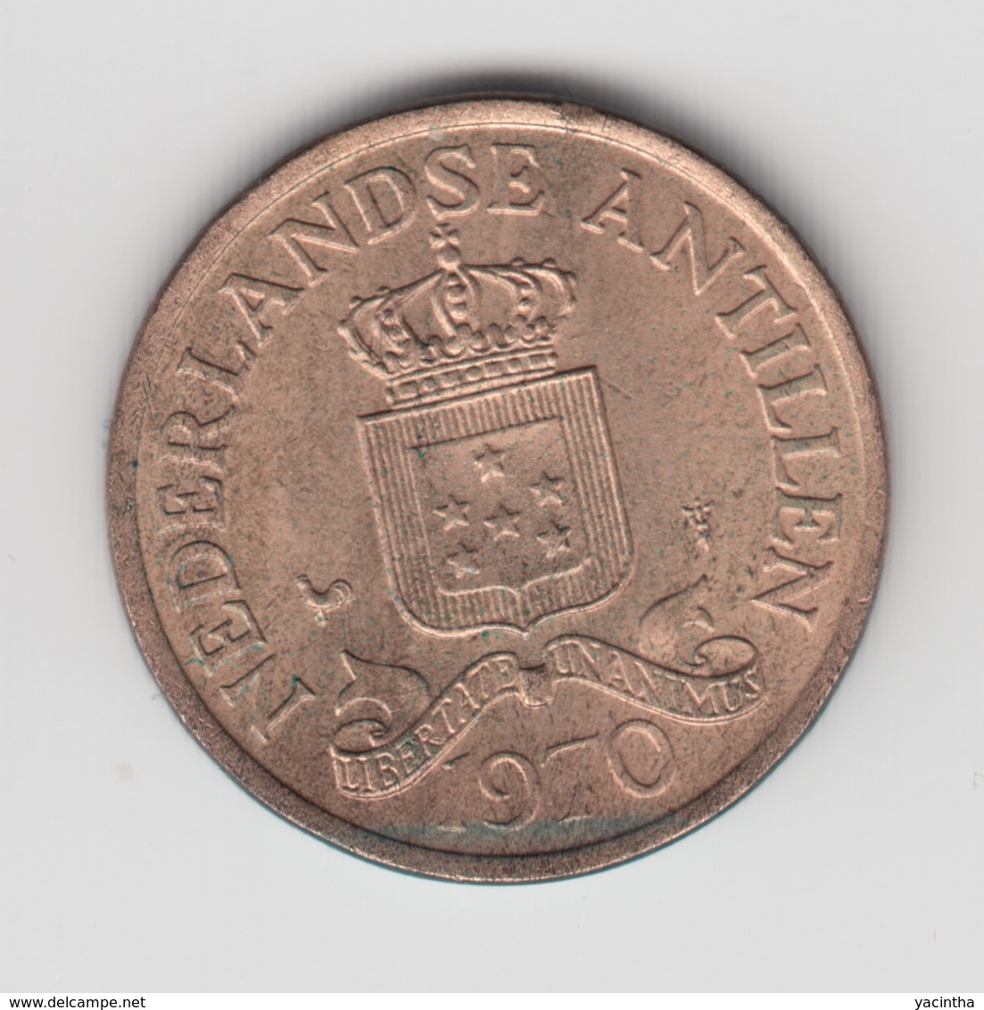 @Y@    Nederlandse Antillen   2 1/2  Cent  1970 ( 4620 ) - Antilles Néerlandaises