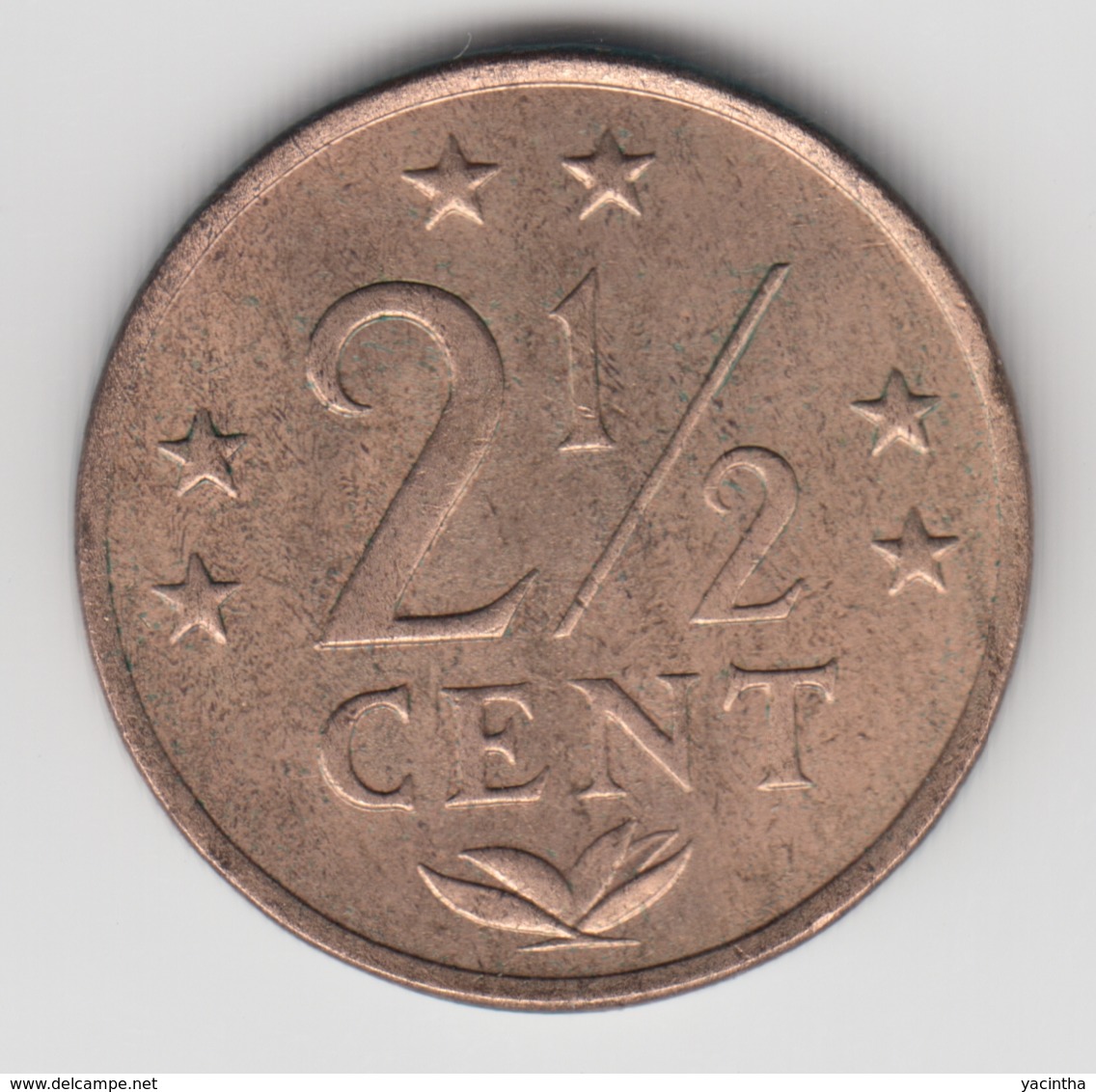 @Y@    Nederlandse Antillen   2 1/2  Cent  1970 ( 4620 ) - Antilles Néerlandaises