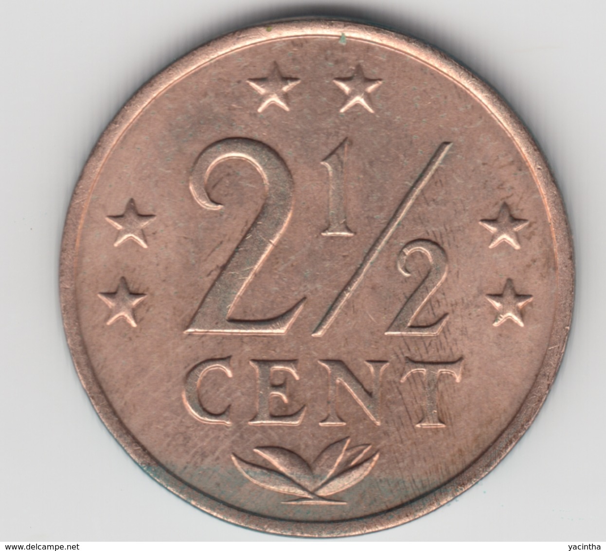 @Y@    Nederlandse Antillen   2 1/2  Cent  1978 ( 4627 ) - Antilles Néerlandaises