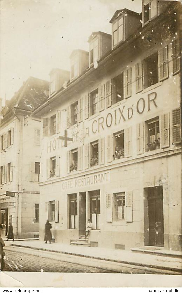 Chaux De Fonds Carte Photo Hotel De La Croix D'or  Carte Photo - La Chaux-de-Fonds