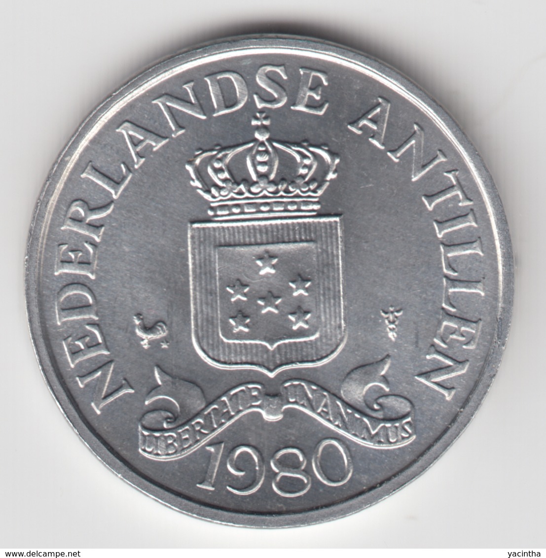 @Y@    Nederlandse Antillen   2 1/2  Cent  1980 ( 4629 ) - Antilles Néerlandaises