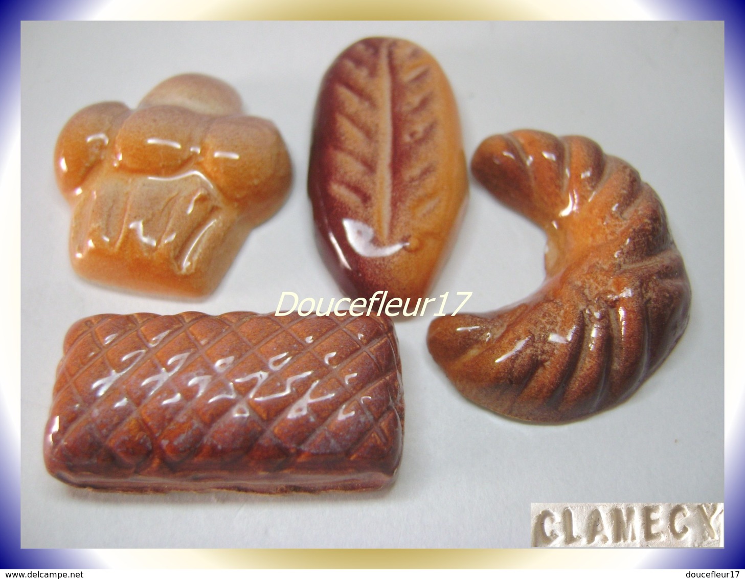 Clamecy ... Viennoiserie Tradition ... 4 Fèves ... ( Boite 6) - Olds