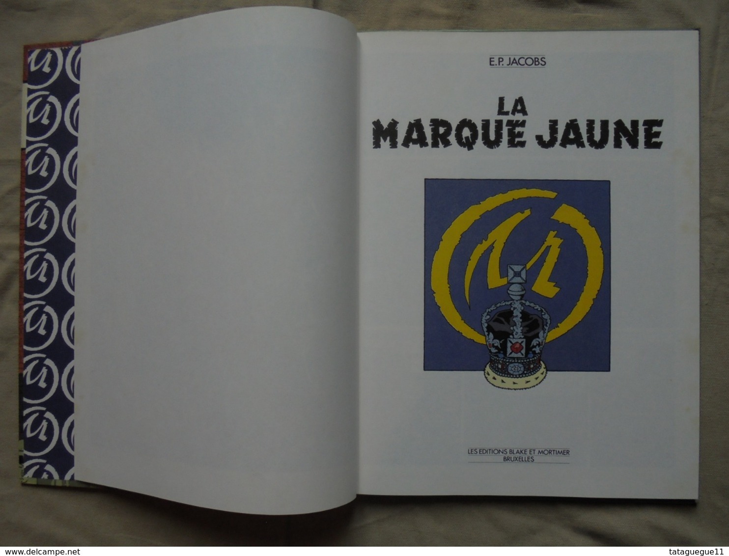 BD - LIMEHOUSE DOCK La Marque Jaune - 1987 - DARGAUD - Jacobs E.P.