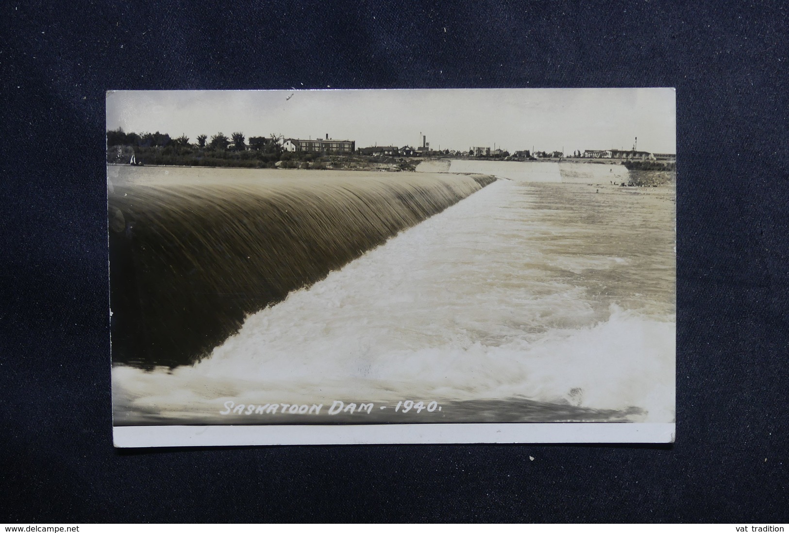 CANADA - Carte Postale Photo - Saskatoon Dam 1940 - La Rivière - L 51544 - Saskatoon