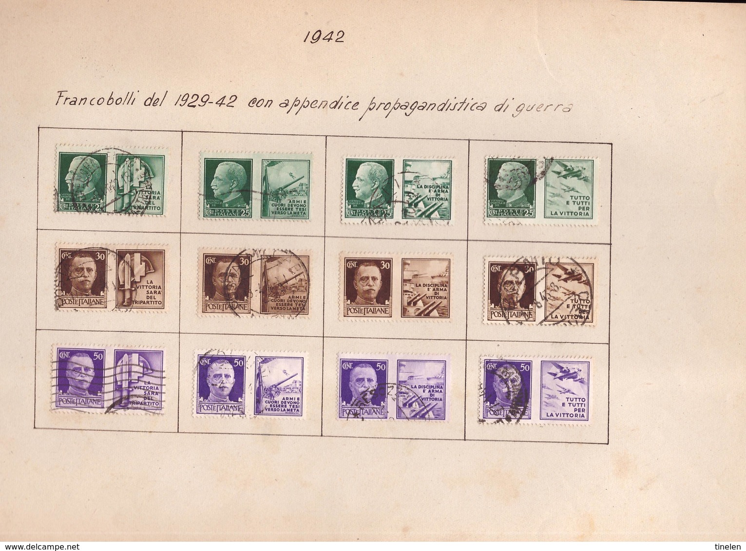 Italia - parte collezione da regno 1926 a repubblica 1950 ( vedi scan)