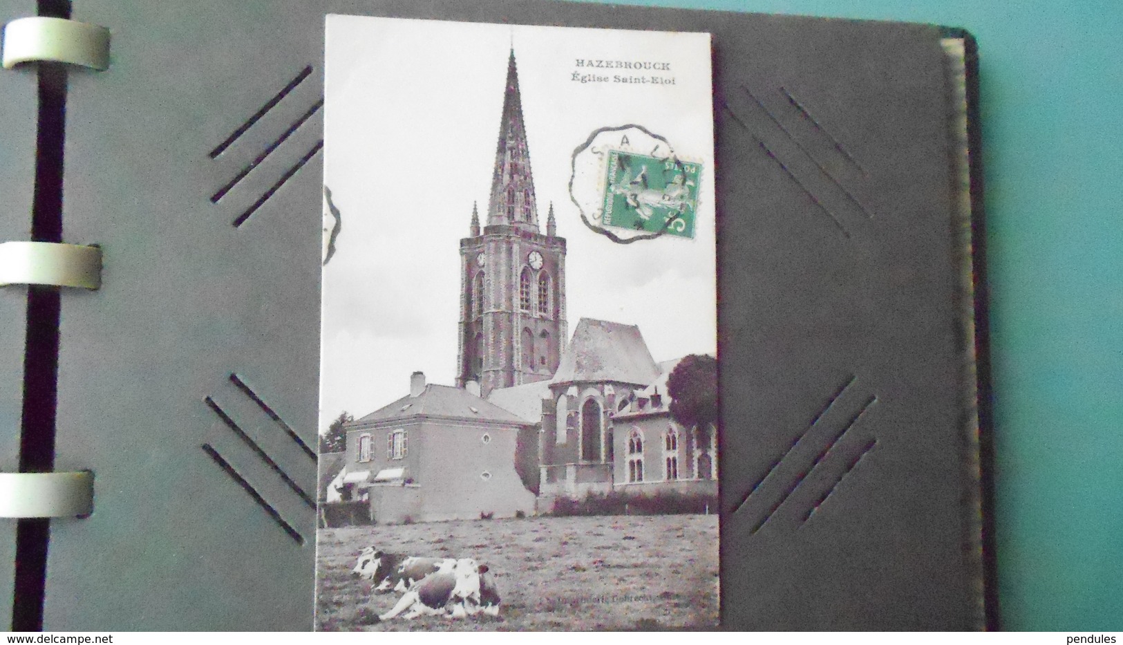 62	CARTE DE HAZEBROUCK	N° DE CASIER 	B8 128	CIRCULE - Autres & Non Classés