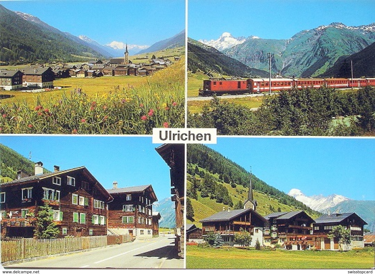 ULRICHEN Furka-Oberalp-Bahn - Ulrichen