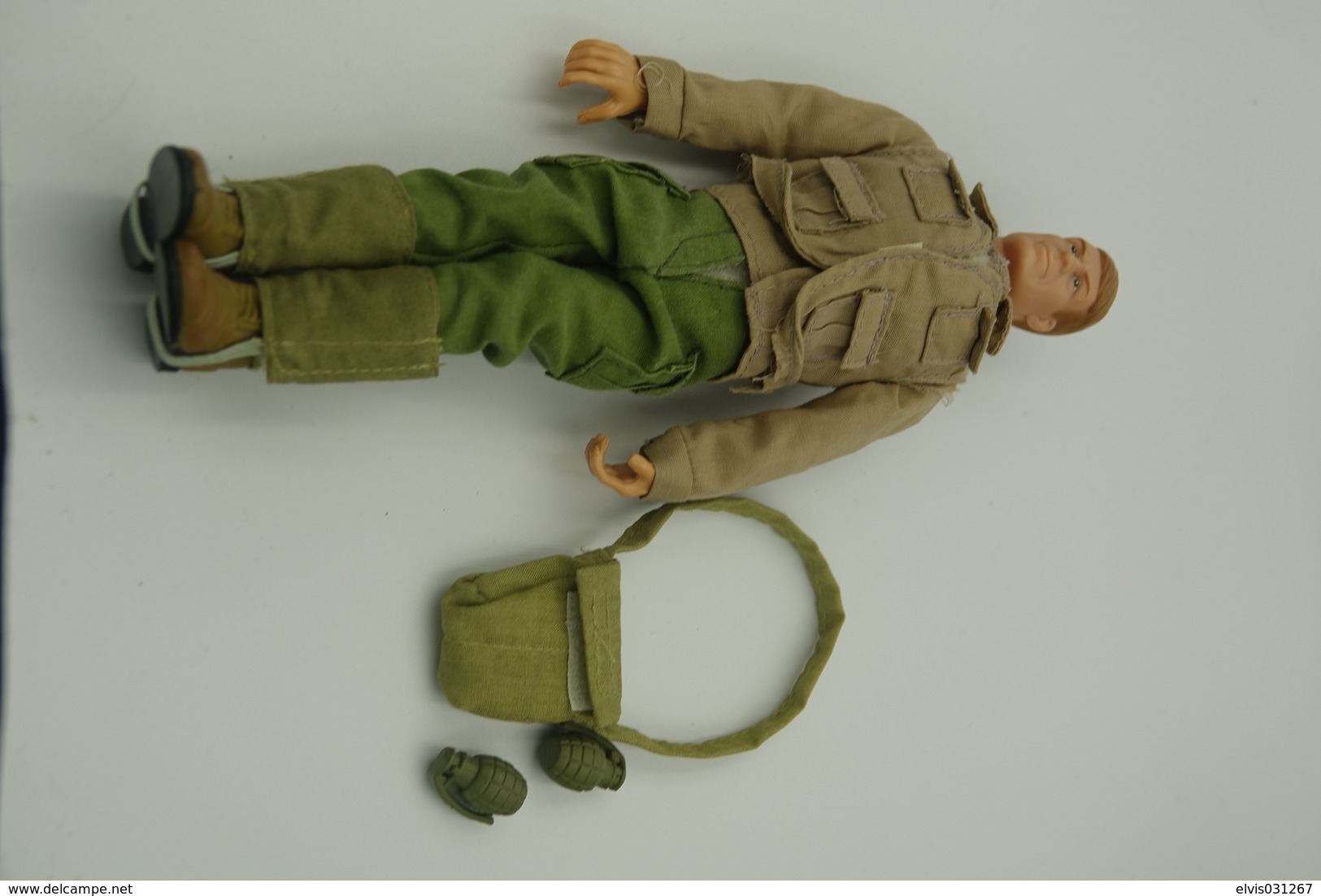 Vintage ACTION FIGURE : ACTION JACKSON: WW2 RANGER - ORIGINAL PLAYING MANTIS TOYS - VERY RARE - 1999 - ACTION MAN - Action Man