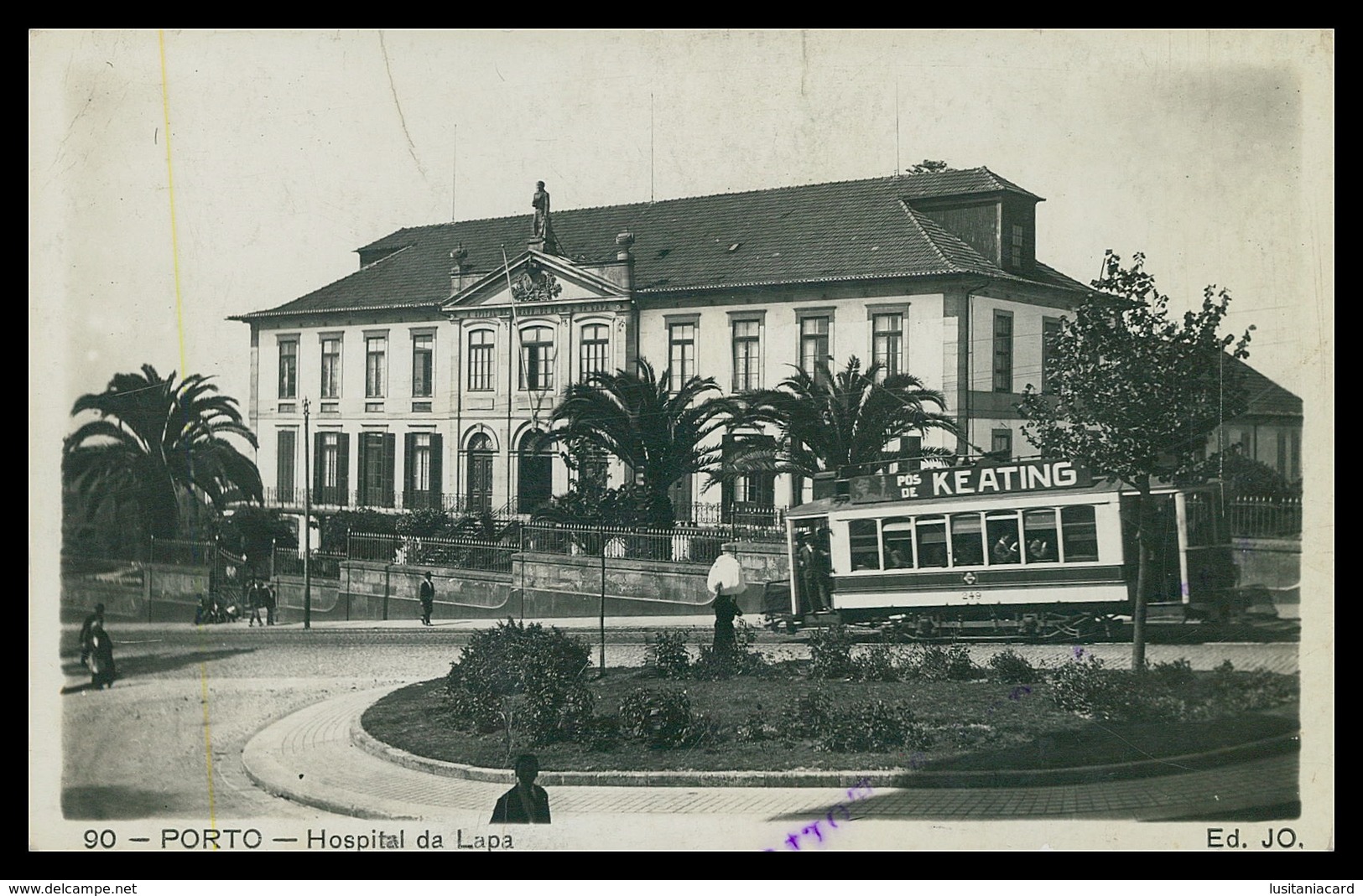 PORTO - HOSPITAIS - Hospital Da Lapa.( Ed. JO Nº 90) Carte Postale - Porto