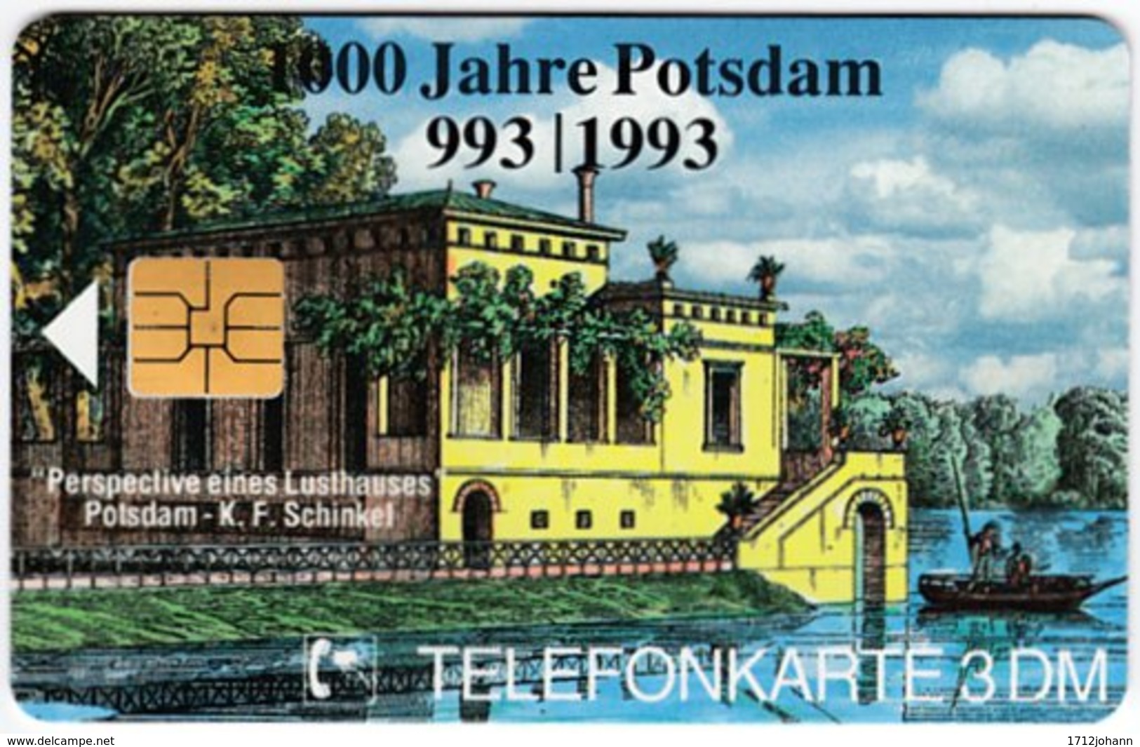 GERMANY O-Serie B-402 - 428 03.95 - Painting, Historic Scene, Anniversary, Potsdam - MINT - O-Series: Kundenserie Vom Sammlerservice Ausgeschlossen