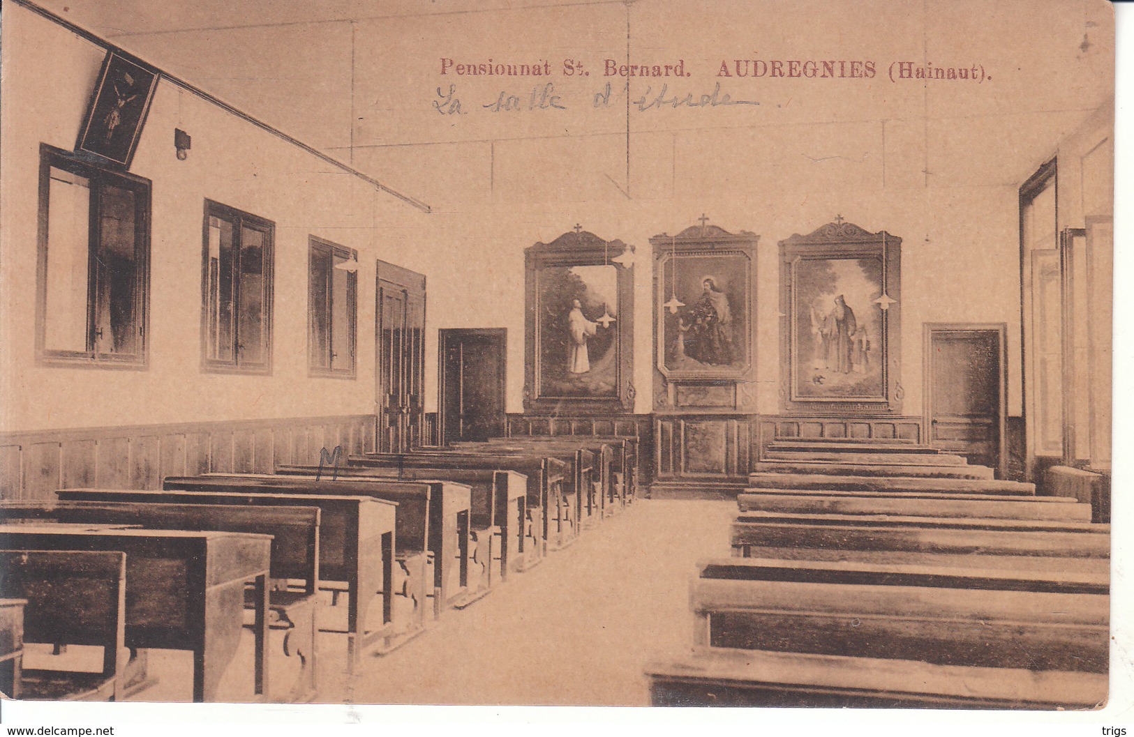 Audregnies - Pensionnat St. Bernard - Quiévrain