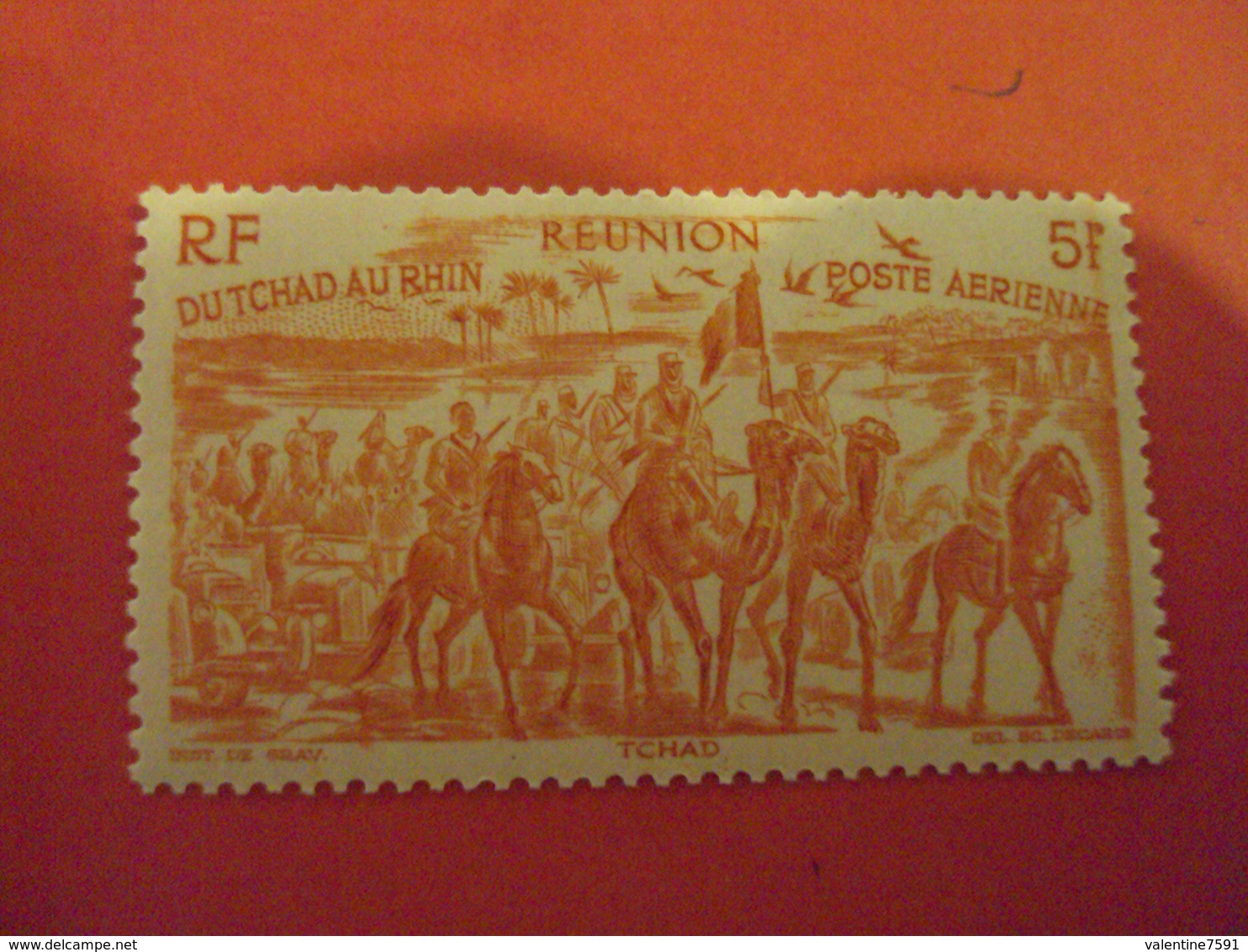 FRANCE Grandes Séries Coloniales, Tchad Au Rhin -PA - Neuf  N°  36     ++     "    5f  Tchad      "       Net      2 - 1946 Tchad Au Rhin