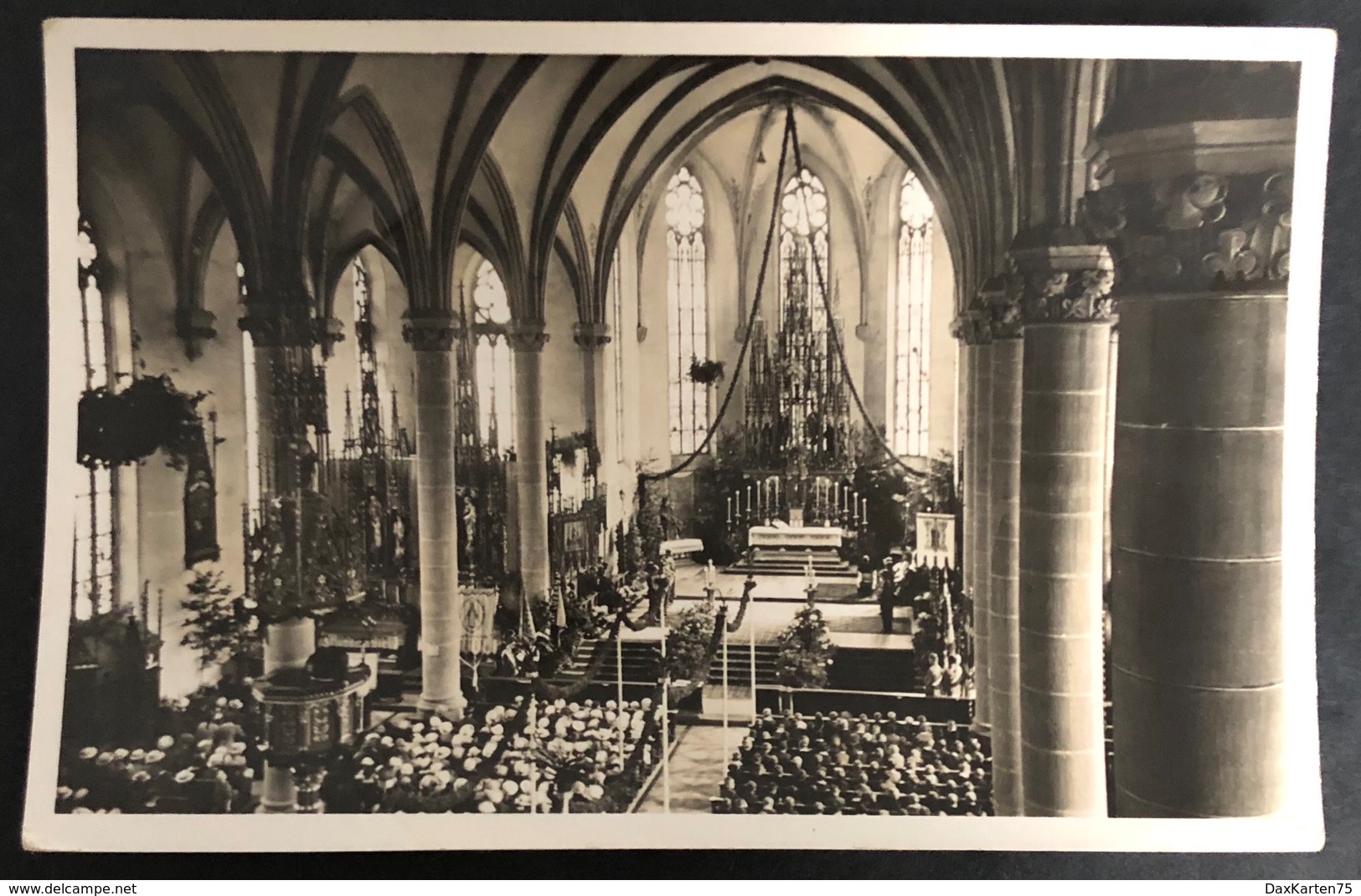 Escholzmatt Pfarrkirche Inneres/ Fotokarte - Escholzmatt