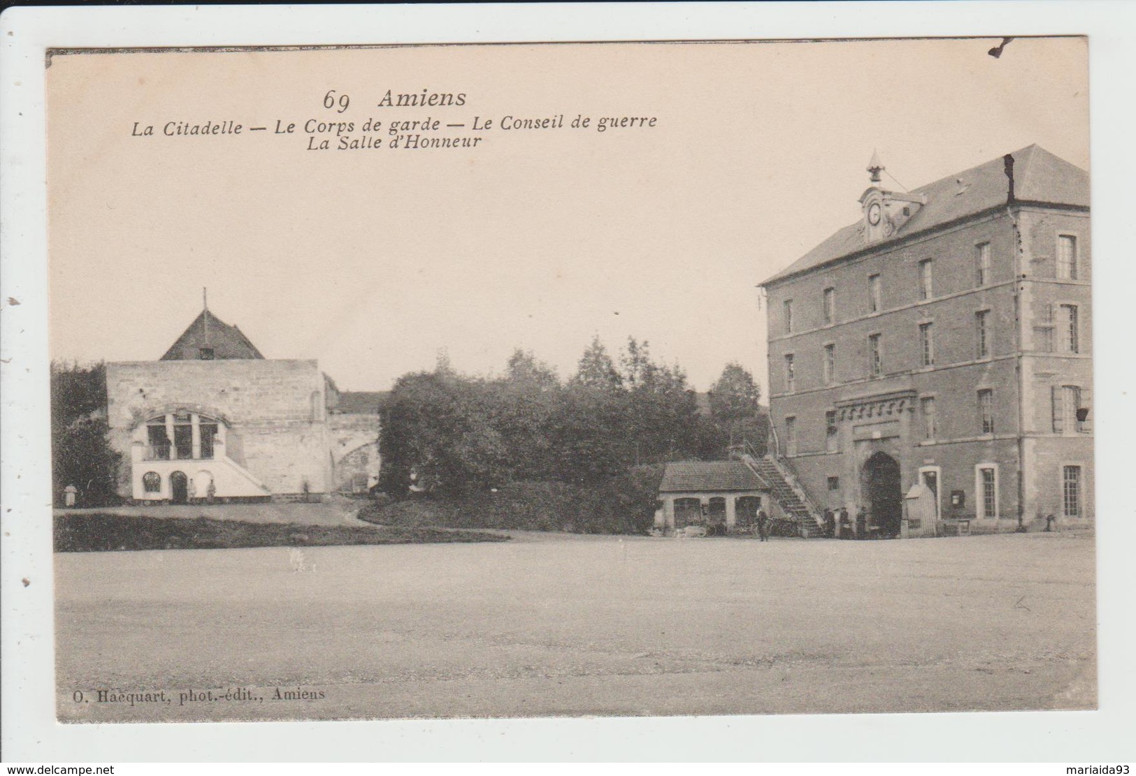 AMIENS - SOMME - LA CITADELLE - LE CORPS DE GARDE - LE CONSEIL DE GUERRE - LA SALLE D'HONNEUR - Amiens