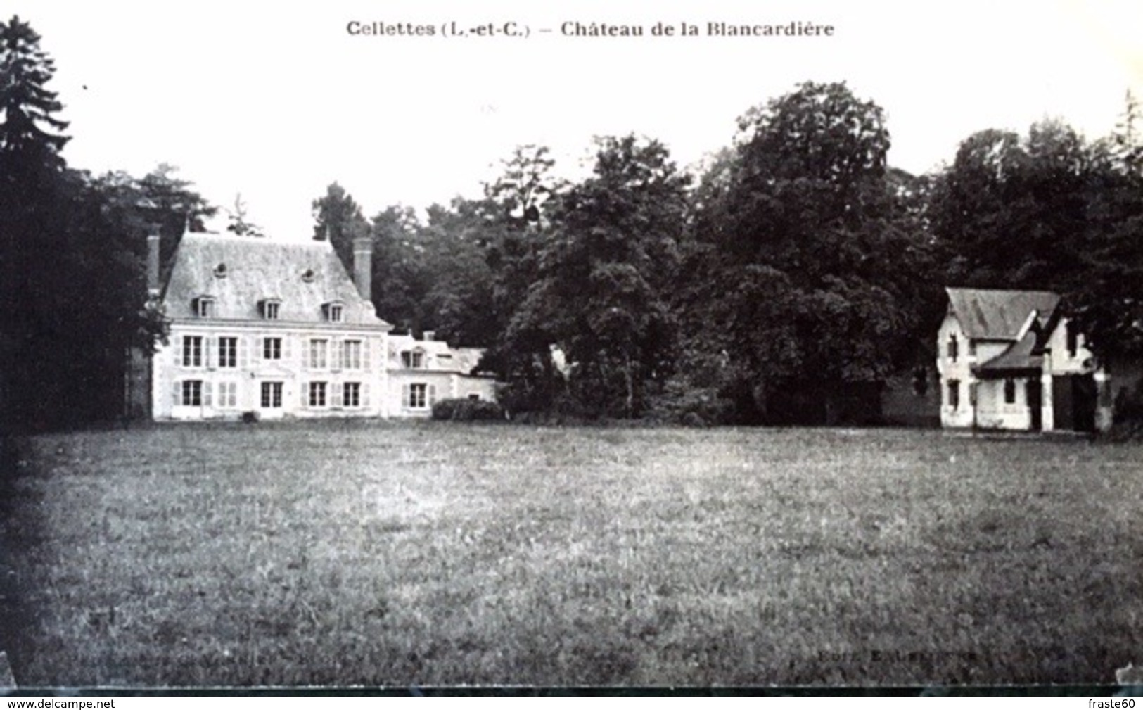 Cellettes - Chateau De  La Blancardiere - Andere & Zonder Classificatie