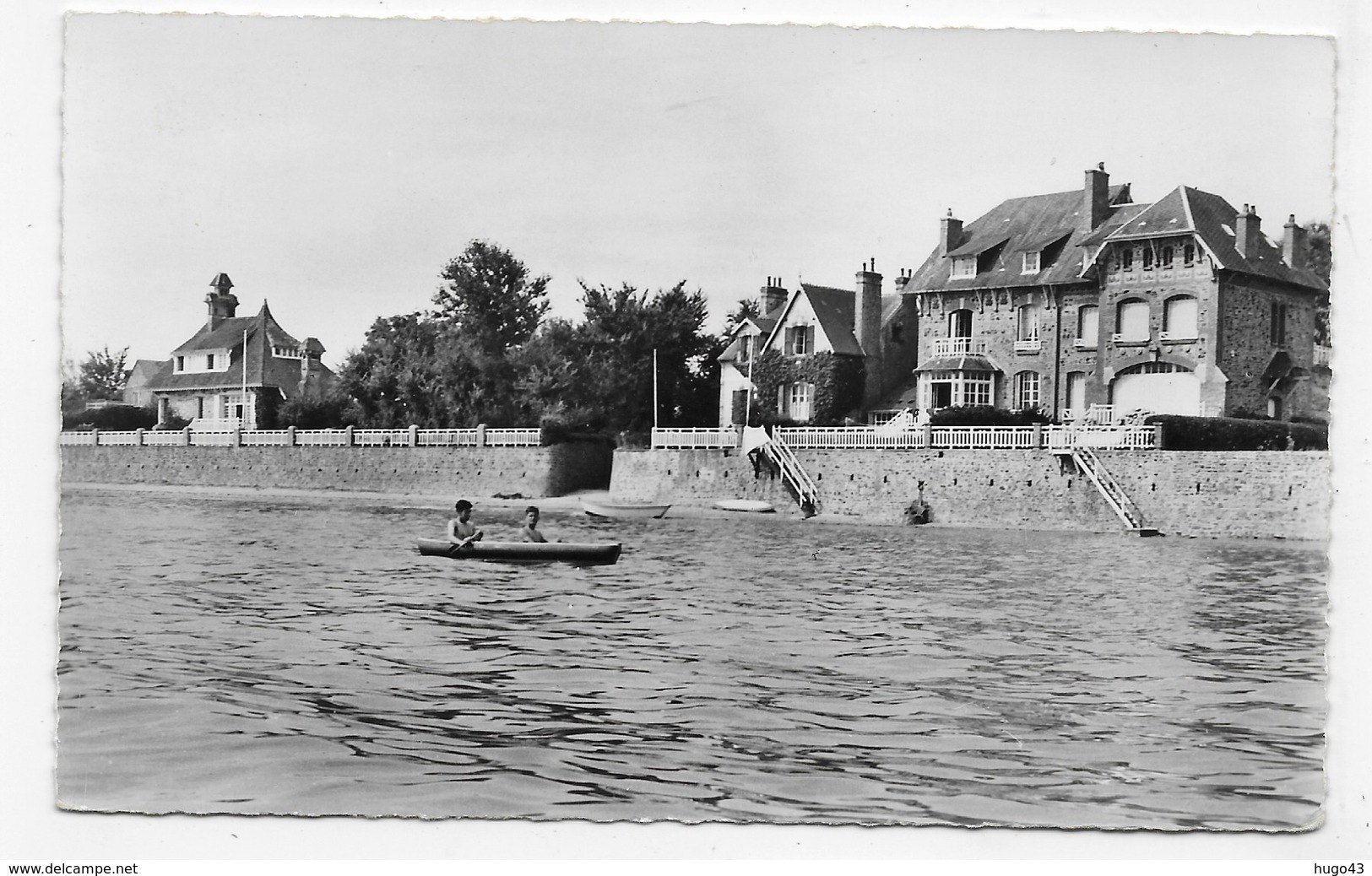 (RECTO / VERSO) MORSALINES EN 1961 - N° 59/230 - VILLAS A MAREE HAUTE - FORMAT CPA VOYAGEE - Sonstige & Ohne Zuordnung