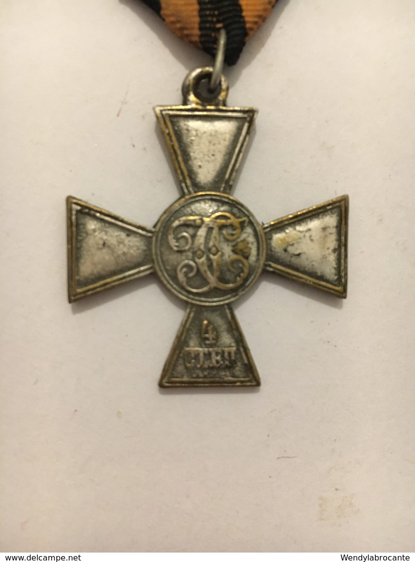 Croix De St George Russie 14-18 - 1939-45