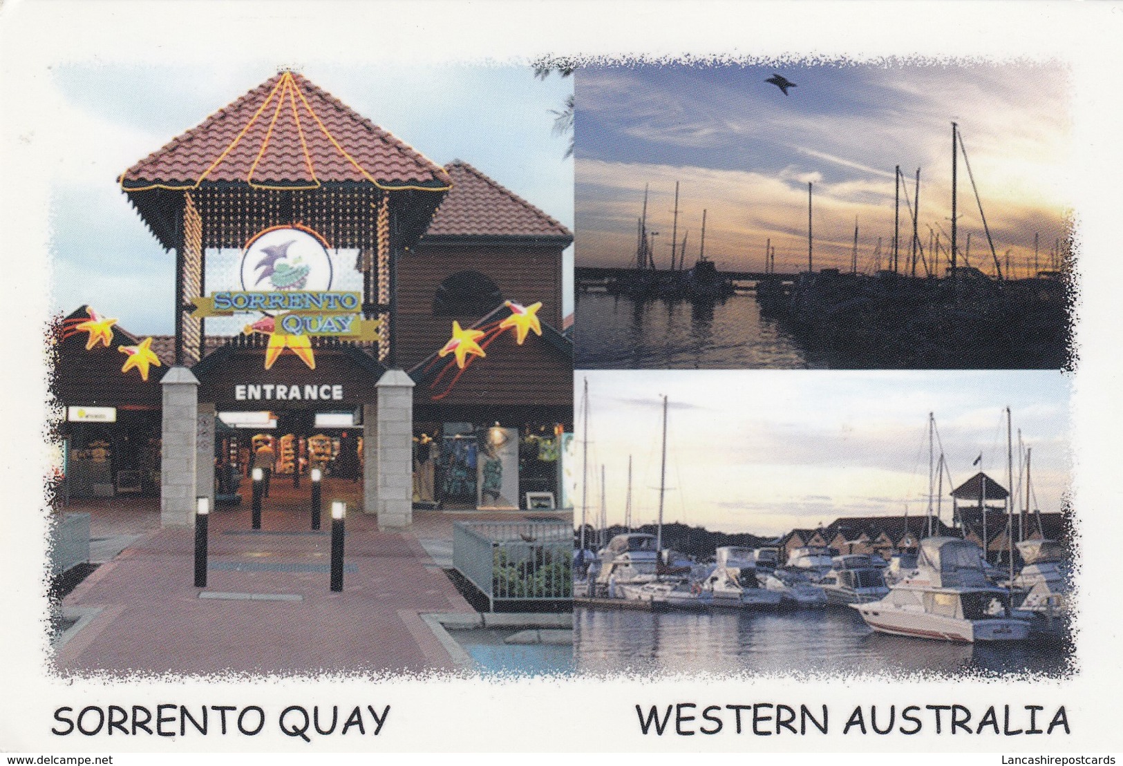 Postcard Sorrento Quay Hillary's Boat Harbour Perth WA To Papamoa Tauranga NZ PU 2013 My Ref  B23942 - Perth