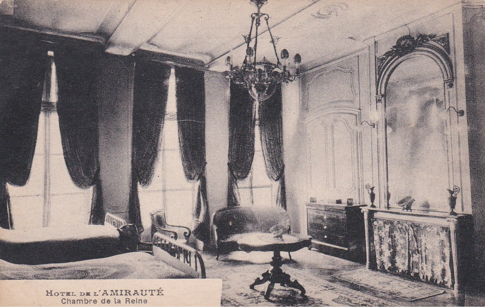 LE HAVRE D 76    HOTEL DE L AMIRAUTE  CHAMBRE DE LA REINE - Non Classés
