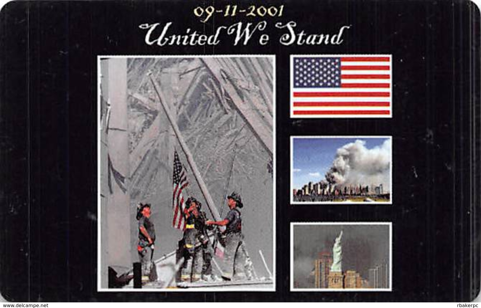 2003 Pocket Calendar Commemorating 09-11-2001 United We Stand - Other & Unclassified