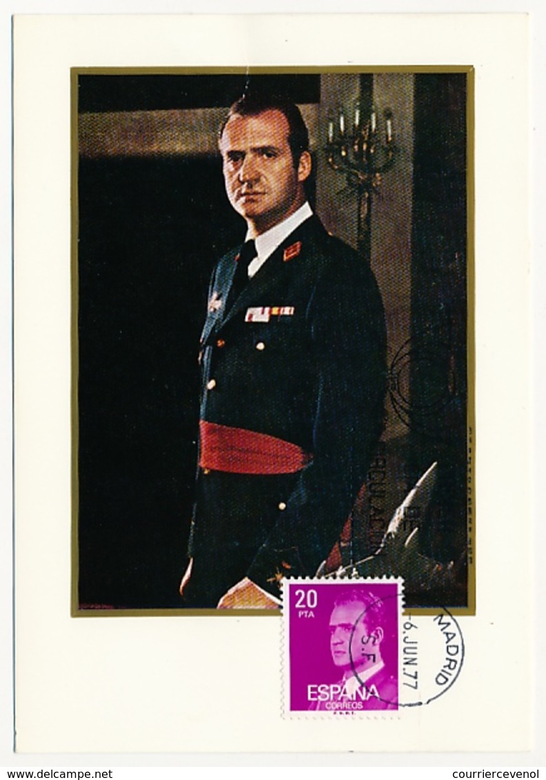 ESPAGNE - 10 cartes maximum - Juan Carlos 1er - 1976 / 1977