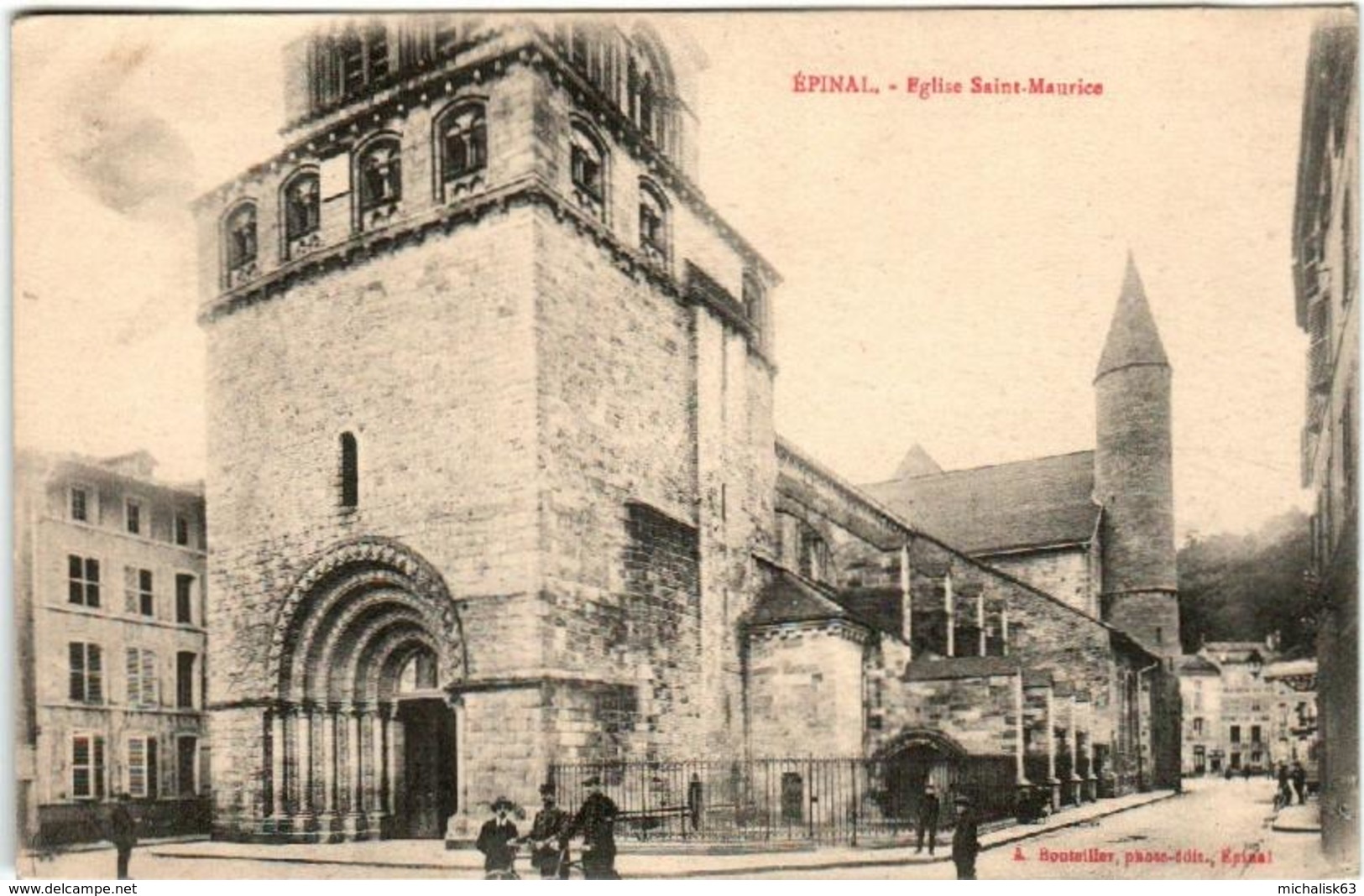 61kks 1751 CPA - EPINAL - EGLISE SAINT MAURICE - Epinal