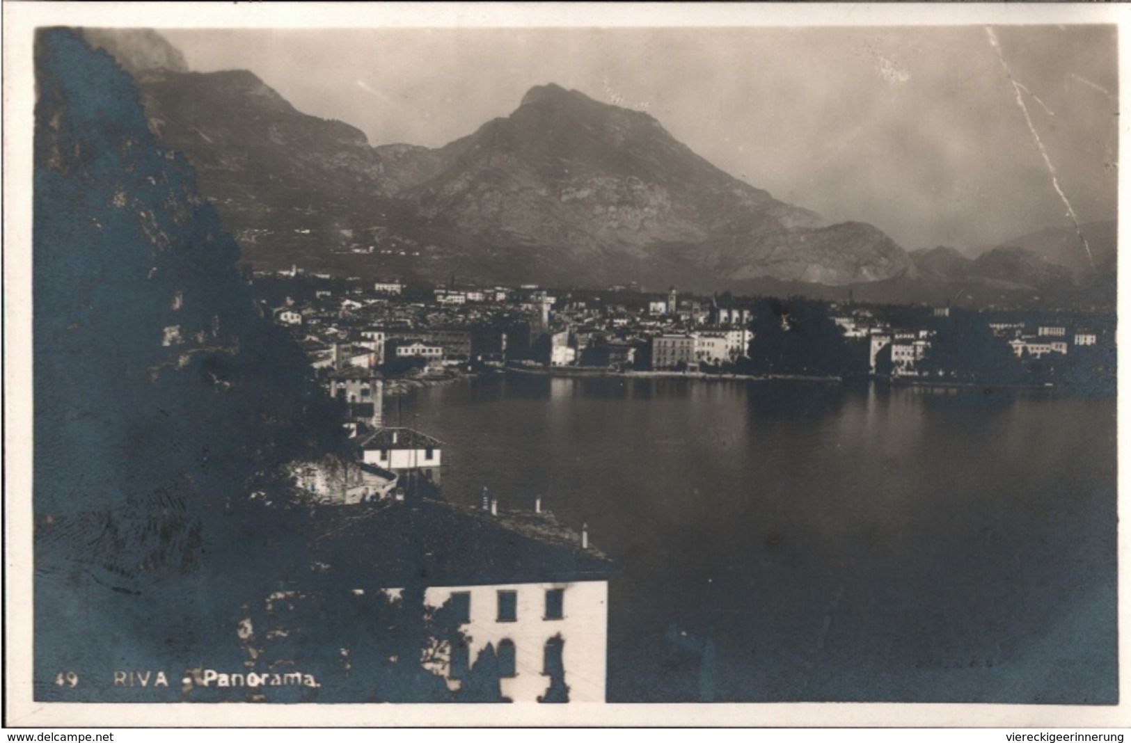 ! Alte Ansichtskarte Riva Del Garda, Panorama, Gardasee - Other & Unclassified