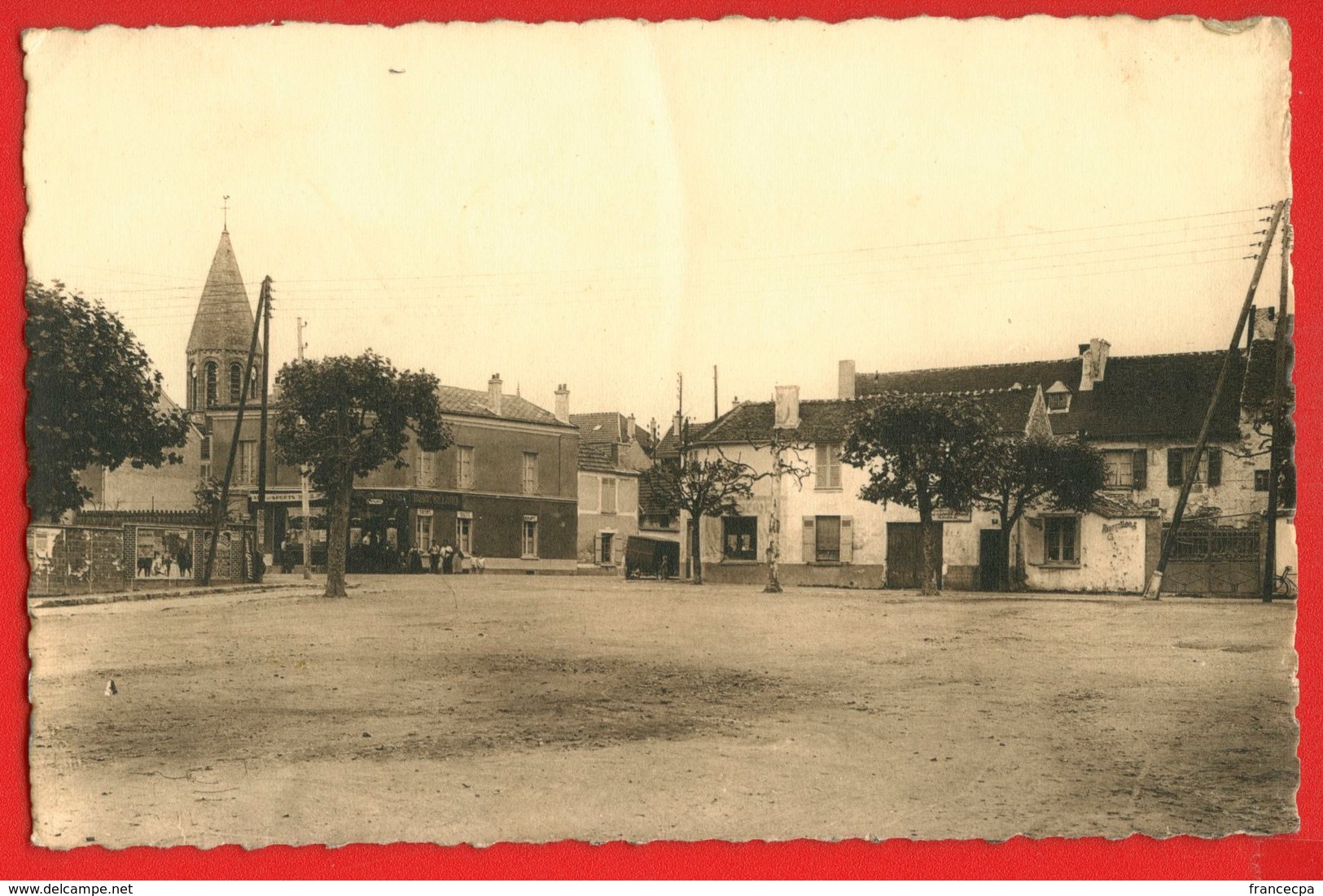 01559 - YVELINES - ACHERES - Place Du Marché - Acheres