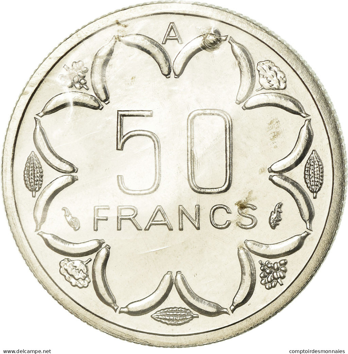 Monnaie, États De L'Afrique Centrale, 50 Francs, 1976, Paris, ESSAI, FDC - Kamerun