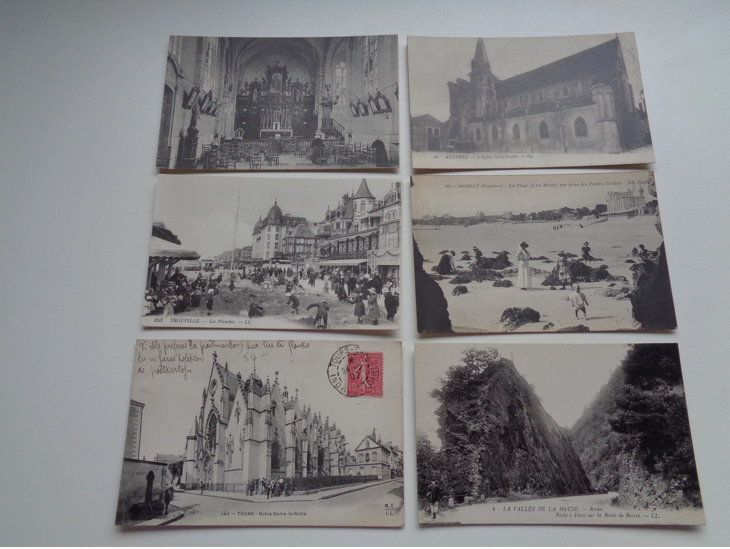 Lot de 60 cartes postales de France     Lot van 60 postkaarten van Frankrijk    - 60 scans