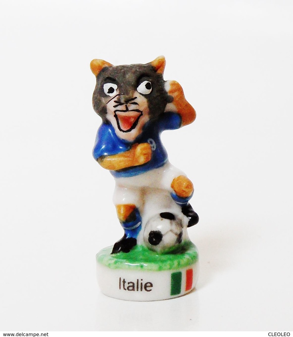 Fève Mate Et Brillante Italie Renard Football   - Dd3001 - Autres & Non Classés