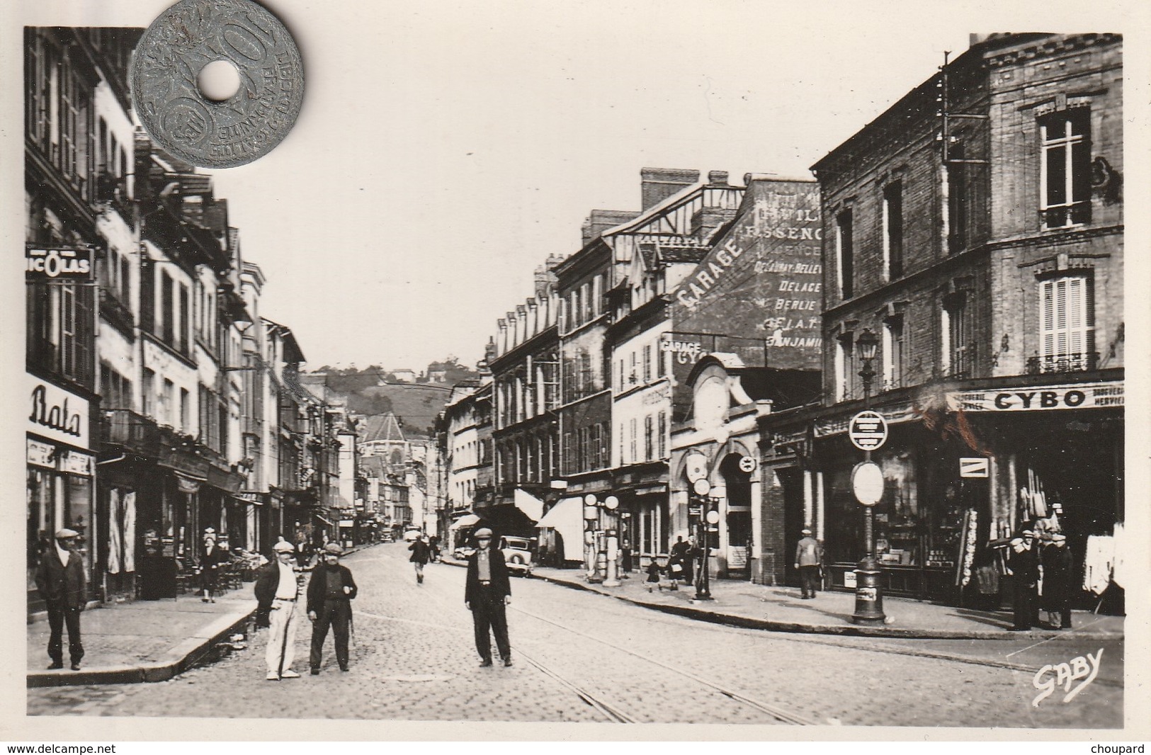 76 - Carte Postale Semi Moderne Dentelée De   ELBEUF   Rue De La République - Elbeuf