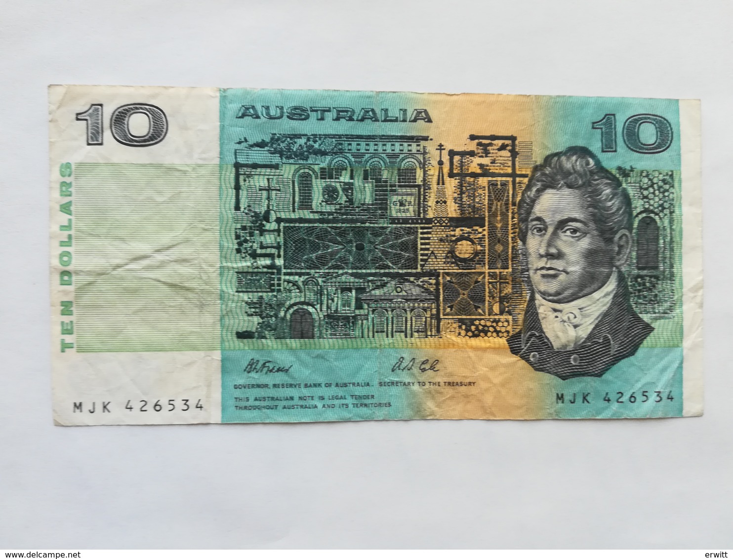 AUSTRALIA 10 DOLLARS 1991 - Emissioni Della Banca Governativa 1910