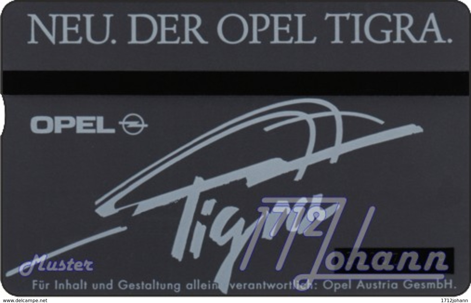 AUSTRIA Private: *Opel Tigra* - SAMPLE [ANK P467] - Oesterreich