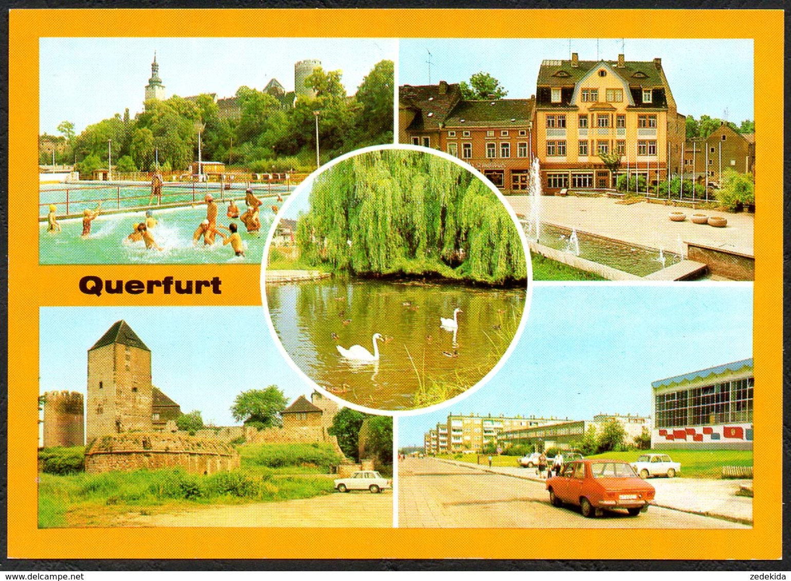 D3328 - TOP Querfurt Freibad - Verlag Bild Und Heimat Reichenbach - Querfurt