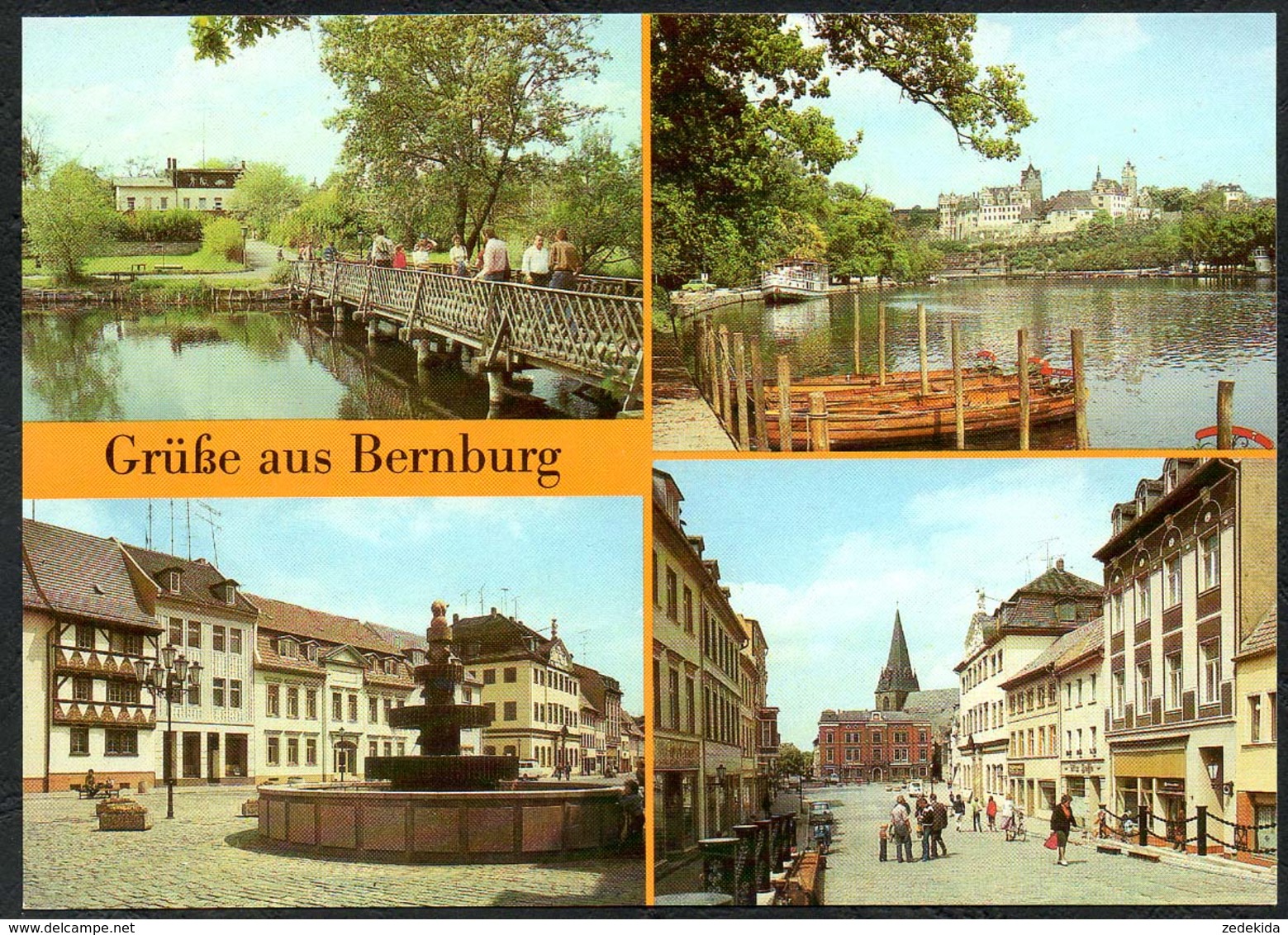 D3332 - TOP Bernburg - Verlag Bild Und Heimat Reichenbach - Bernburg (Saale)