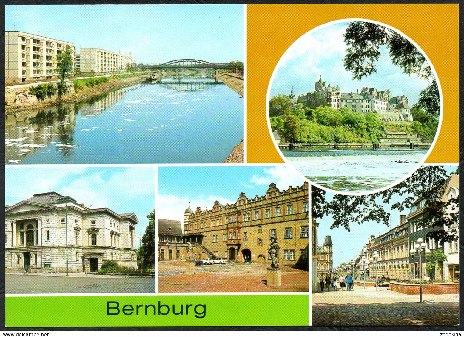 D3333 - TOP Bernburg - Verlag Bild Und Heimat Reichenbach - Bernburg (Saale)