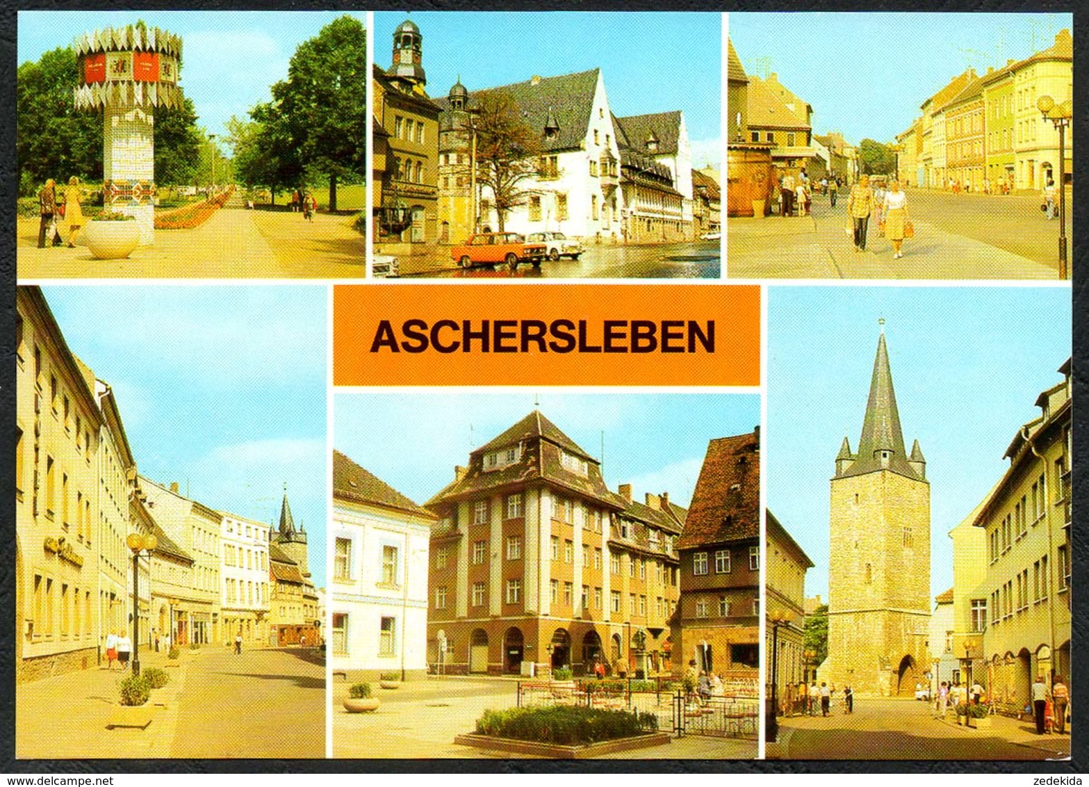 D3337 - TOP Aschersleben - Verlag Bild Und Heimat Reichenbach - Aschersleben